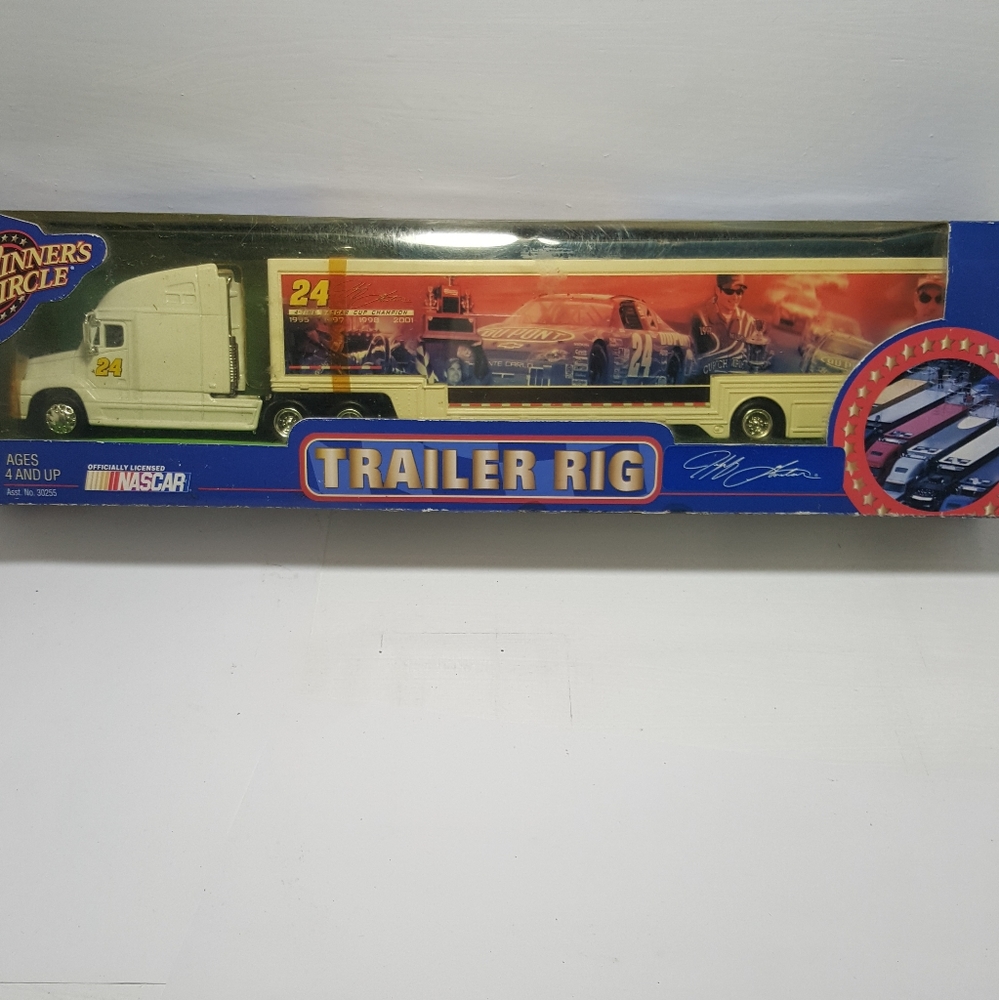 2002 Winners circle #24 Jeff Gordon. Trailer Rig. - Picture 2 of 6